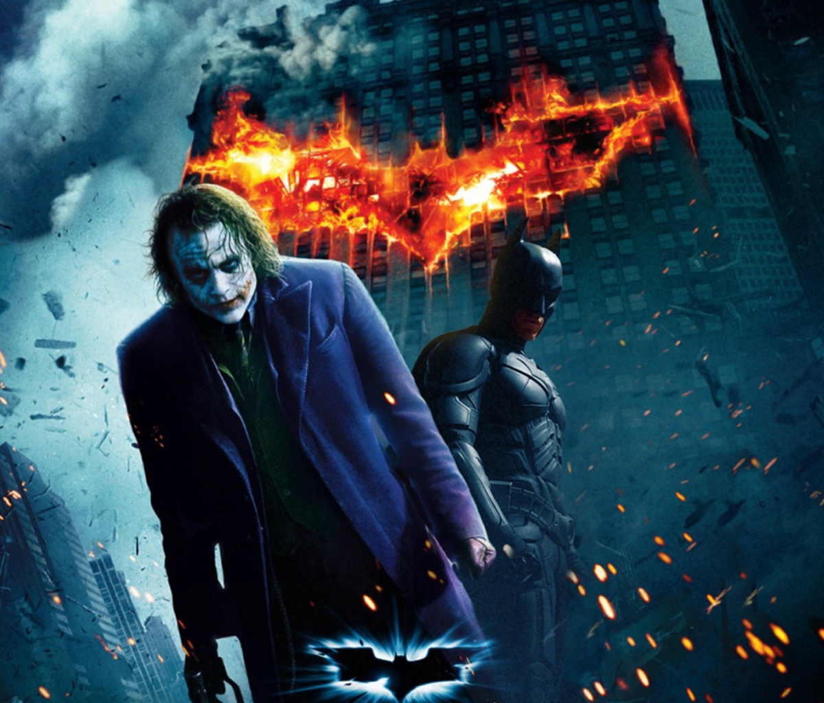 Fondo de pantalla Batman And Joker 1200x1024