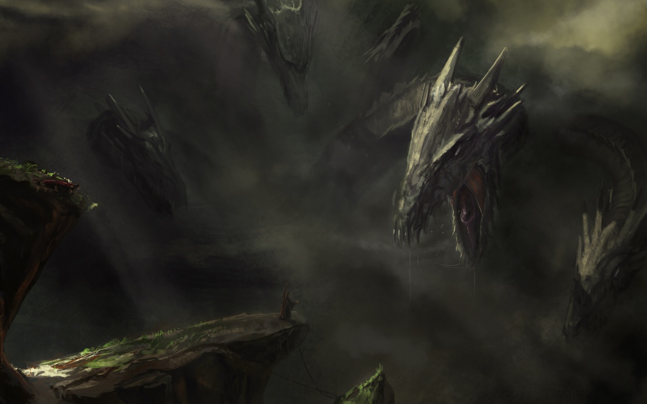 Monster Hydra wallpaper 1280x800