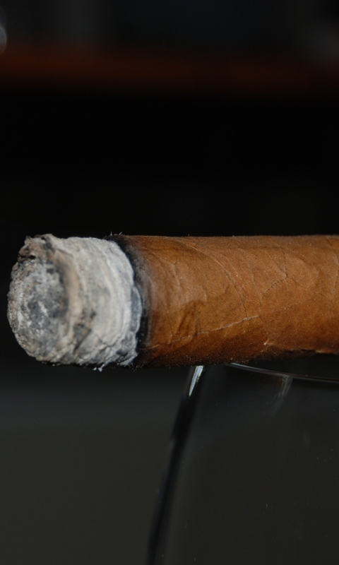 Fondo de pantalla Cigar 480x800