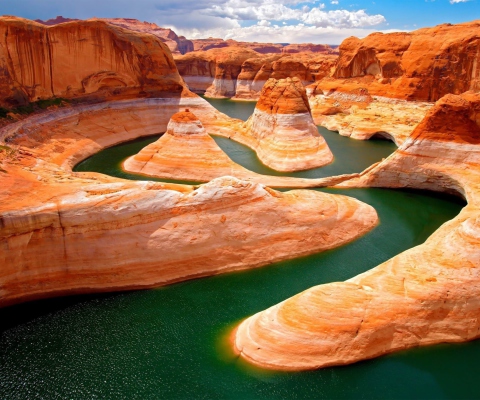 Grand Canyon Colorado River wallpaper 480x400
