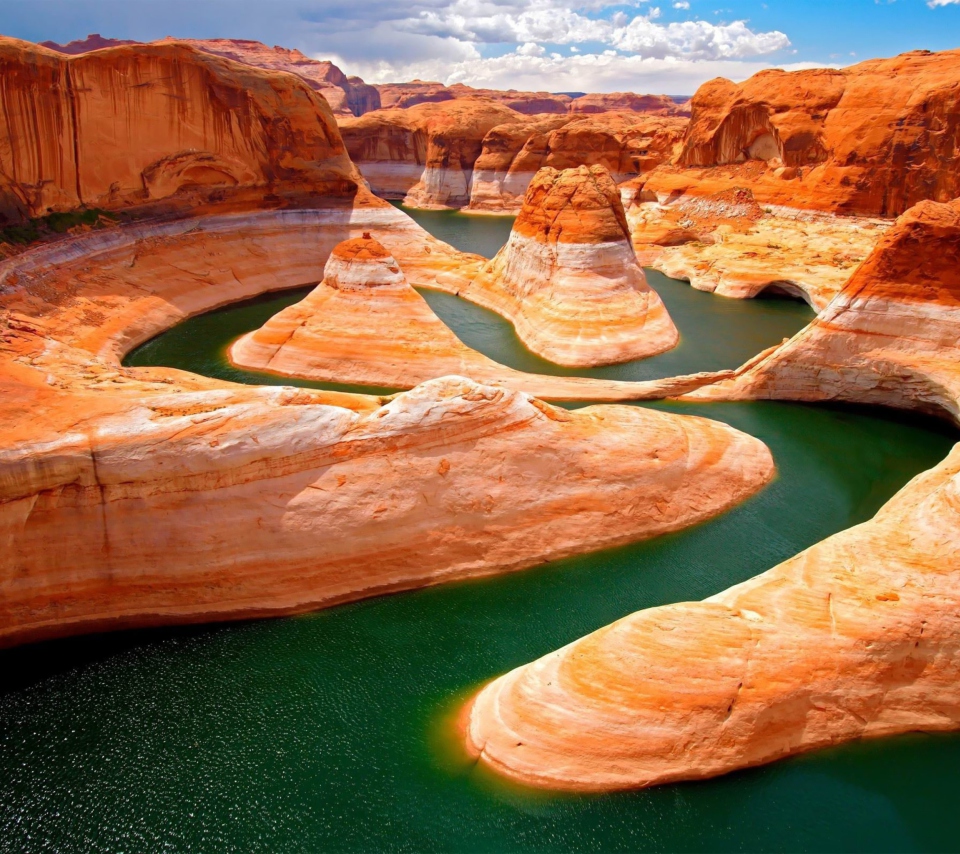 Das Grand Canyon Colorado River Wallpaper 960x854