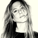 Jennifer Aniston Black And White Portrait wallpaper 128x128