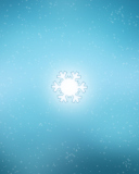 Fondo de pantalla Snowflake 128x160