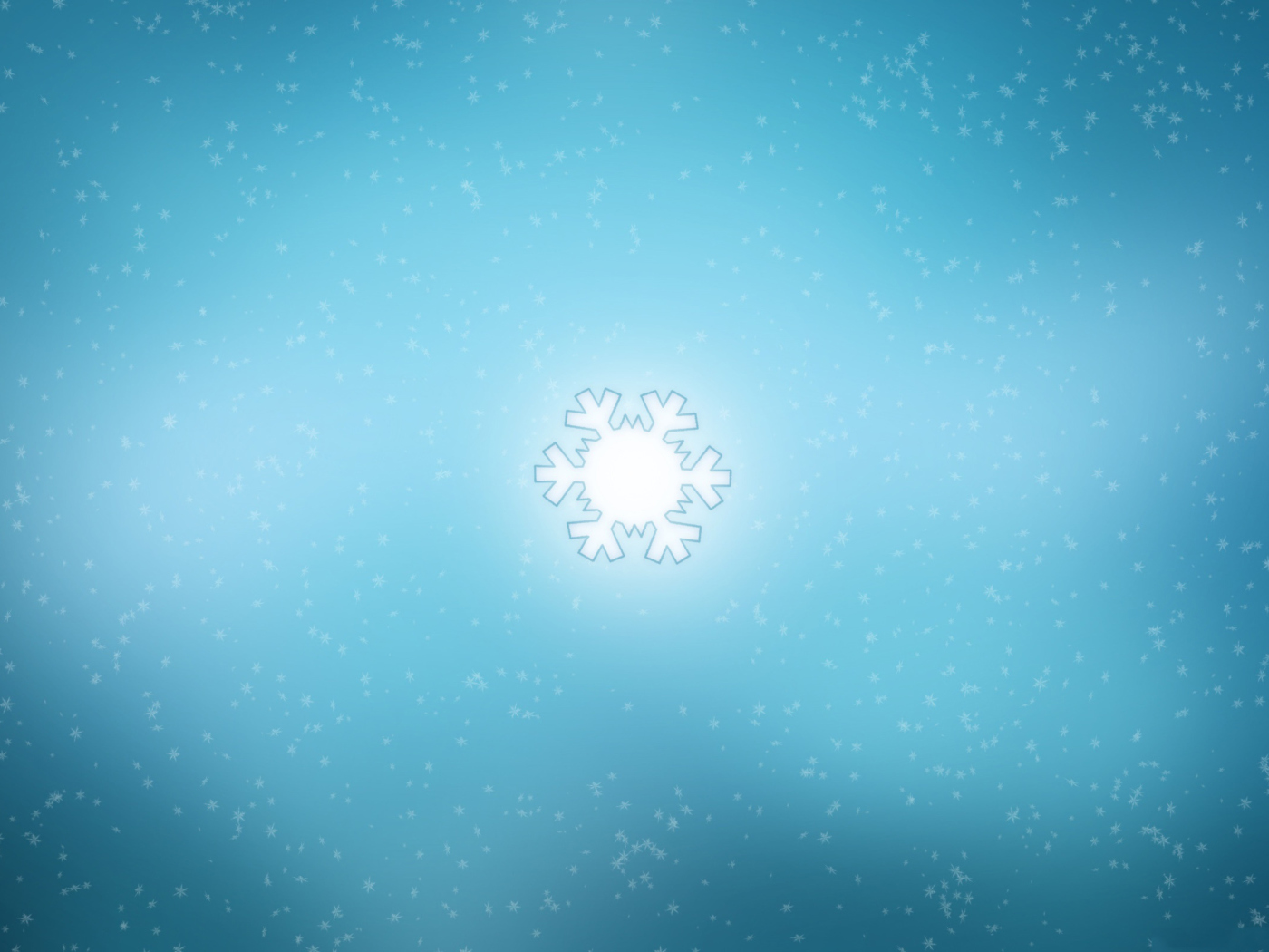 Snowflake wallpaper 1400x1050