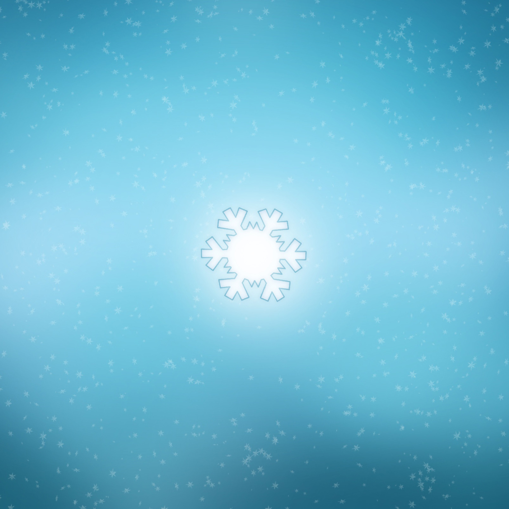 Snowflake wallpaper 2048x2048