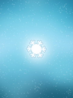 Snowflake wallpaper 240x320