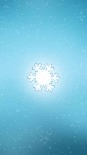 Snowflake wallpaper 360x640