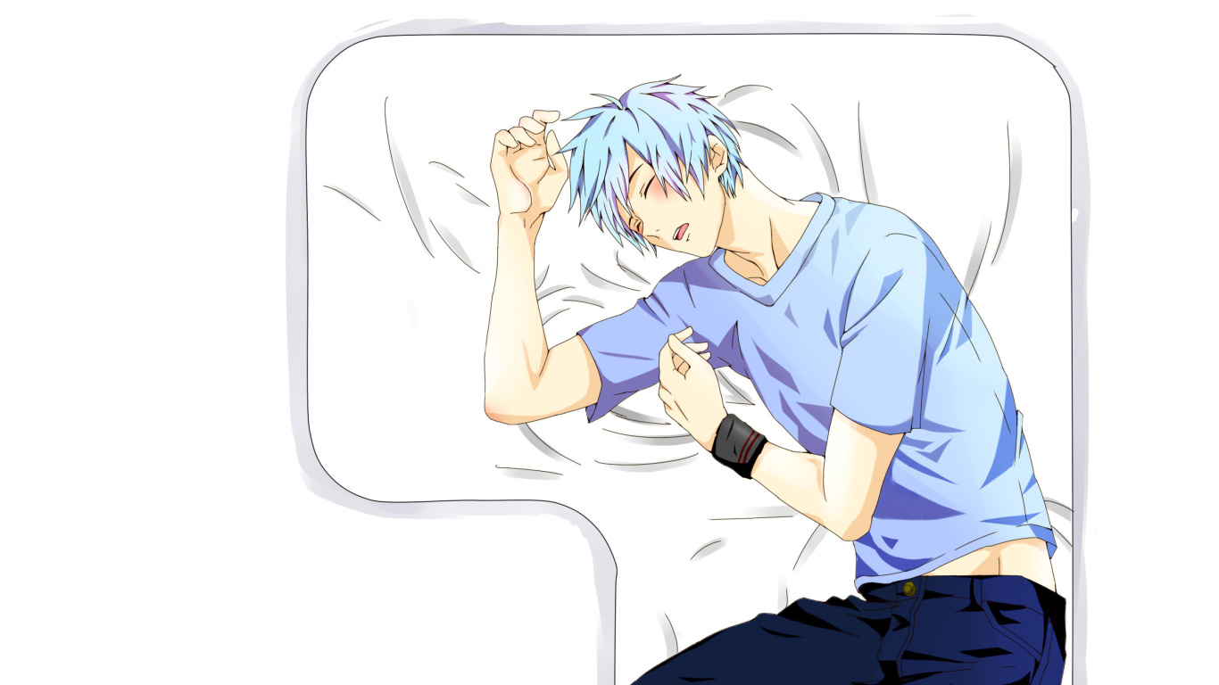 Fondo de pantalla Kuroko no Basuke with Tetsuya Kuroko 1366x768