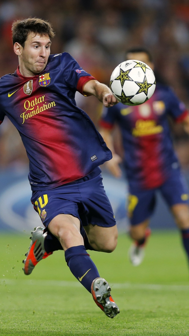 Screenshot №1 pro téma Lionel Messi, Barcelona 640x1136