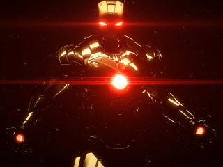 Screenshot №1 pro téma Marvel Iron Man 320x240