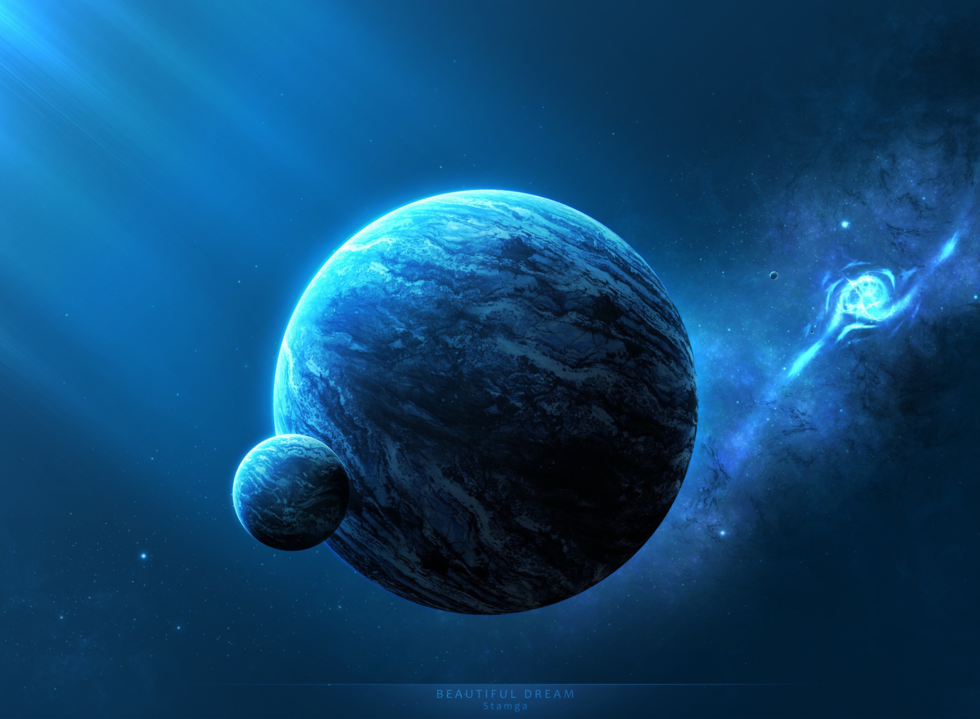 Blue Space screenshot #1 1920x1408
