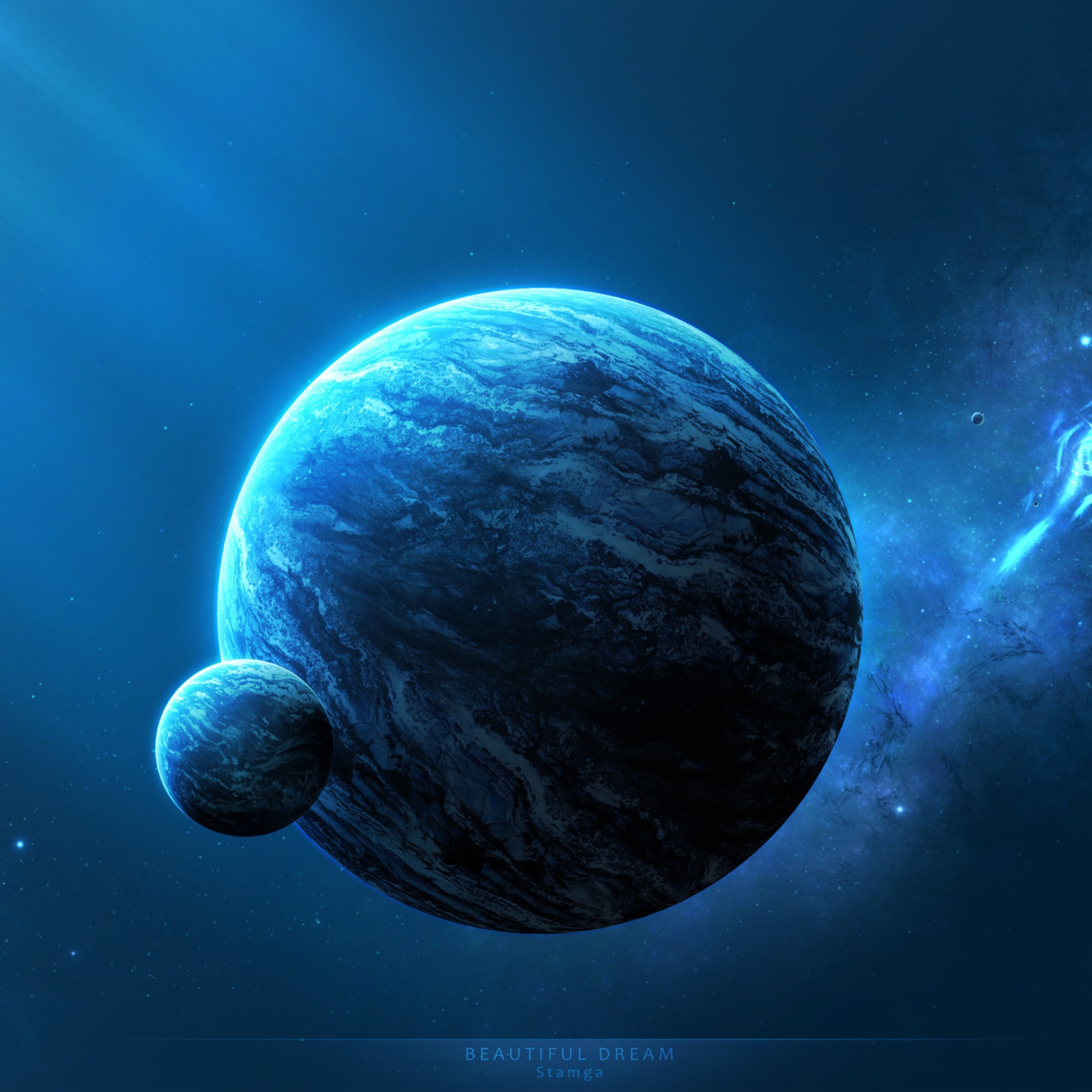 Blue Space screenshot #1 2048x2048
