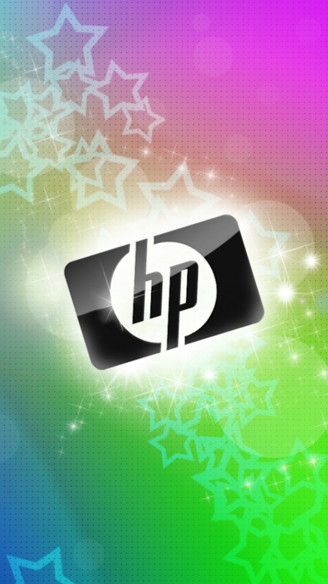 Das Rainbow Hp Logo Wallpaper 1080x1920