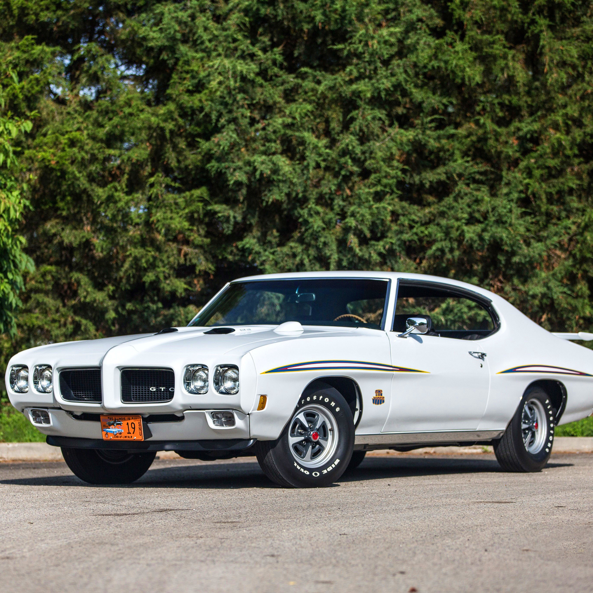 Das 1970 Pontiac GTO Wallpaper 2048x2048