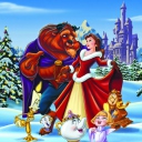 Das Belles Christmas Disney Wallpaper 128x128