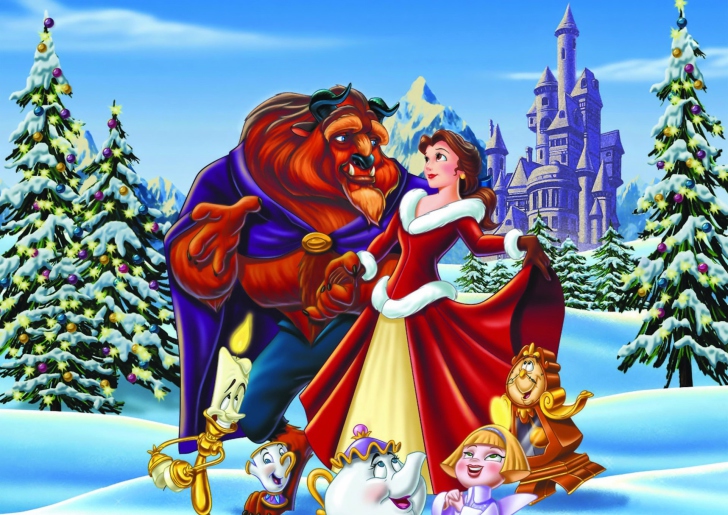 Belles Christmas Disney - Fondos de pantalla gratis