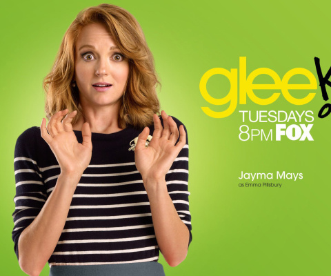 Screenshot №1 pro téma Jayma Mays from Glee 480x400