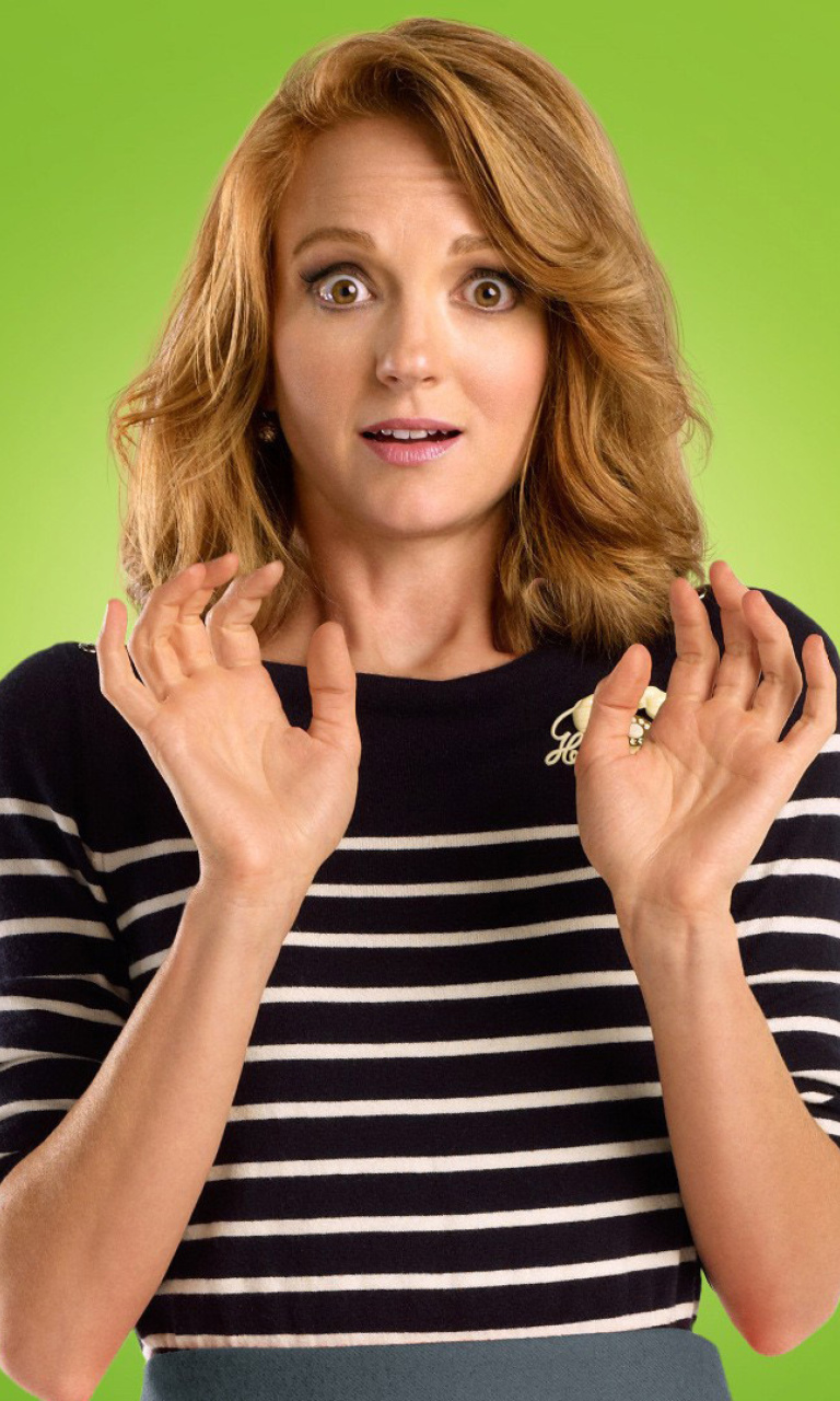 Jayma Mays from Glee wallpaper 768x1280