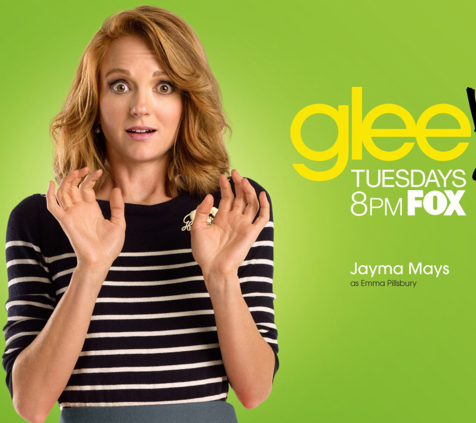Обои Jayma Mays from Glee 960x854