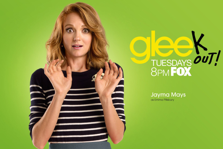 Screenshot №1 pro téma Jayma Mays from Glee