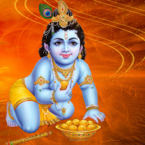 Fondo de pantalla God Krishna 208x208