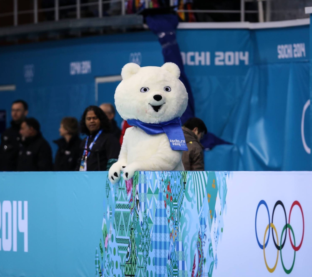 Das Sochi 2014 Olympics Teddy Bear Wallpaper 1080x960