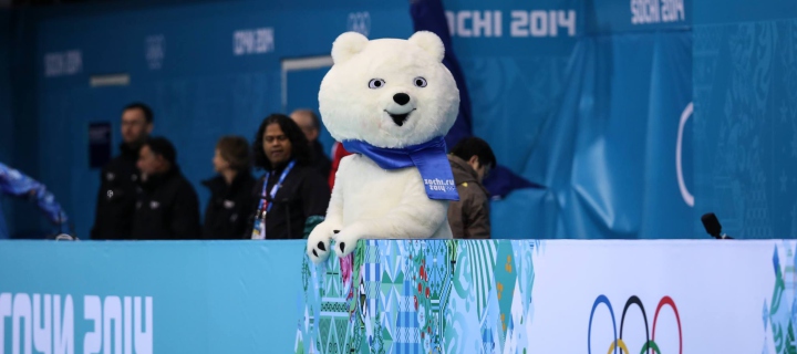 Sochi 2014 Olympics Teddy Bear wallpaper 720x320