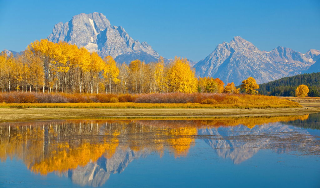 Wyoming, Grand Teton National Park wallpaper 1024x600