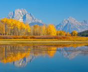 Fondo de pantalla Wyoming, Grand Teton National Park 176x144