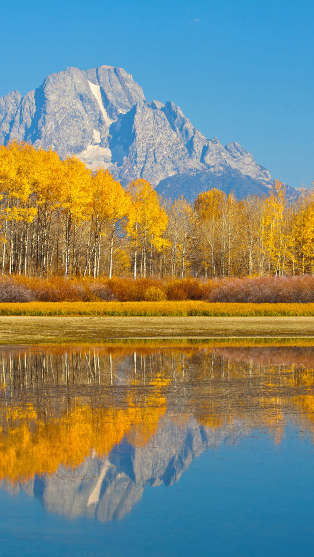 Fondo de pantalla Wyoming, Grand Teton National Park 640x1136