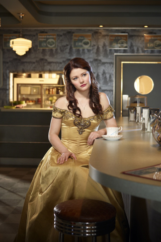 Sfondi Once upon a time - Emilie de Ravin 320x480