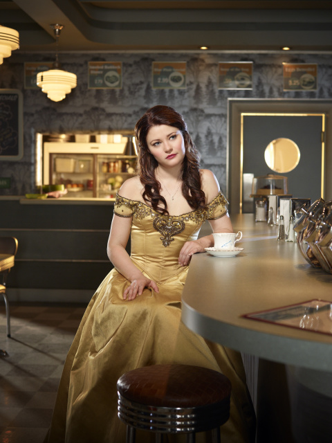Обои Once upon a time - Emilie de Ravin 480x640