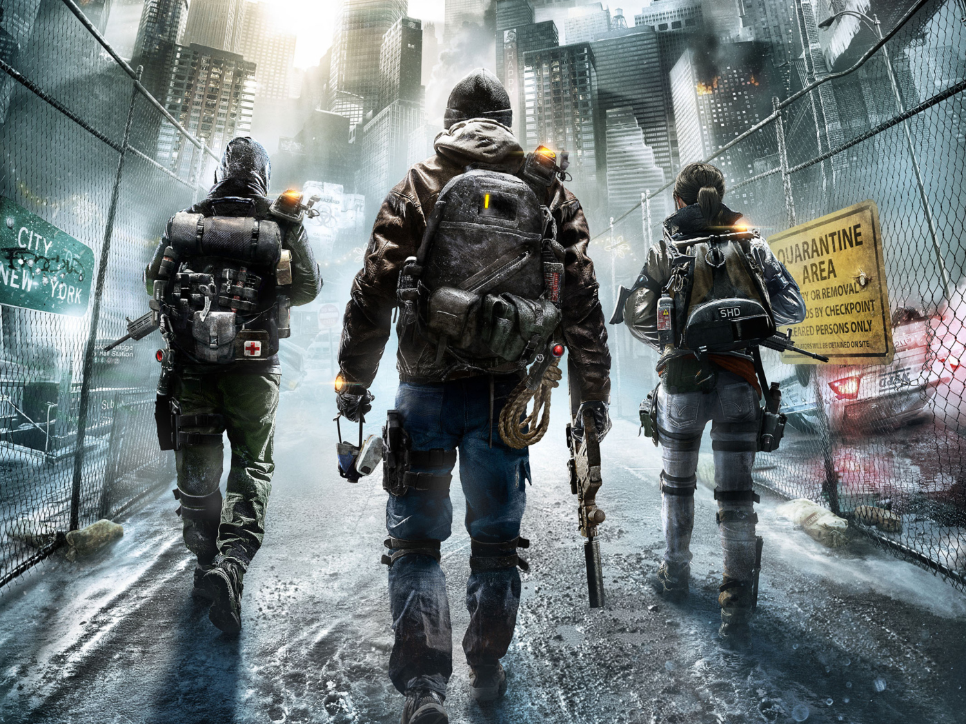 Das Tom Clancy's The Division Wallpaper 1400x1050
