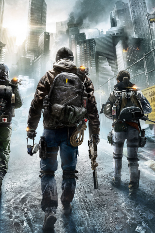 Das Tom Clancy's The Division Wallpaper 320x480
