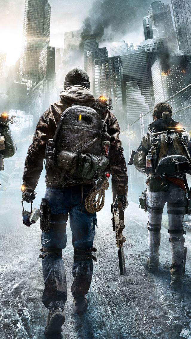 Tom Clancy's The Division wallpaper 640x1136