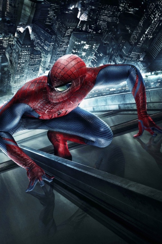 Fondo de pantalla Peter Parker Amazing Spider Man 320x480