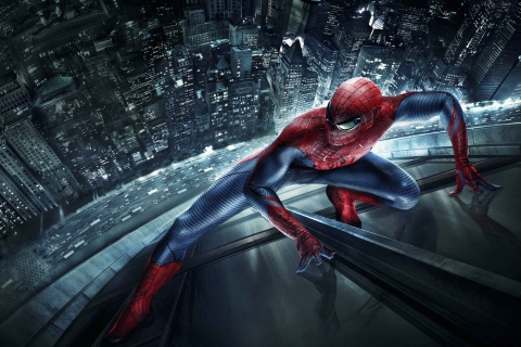Peter Parker Amazing Spider Man wallpaper 480x320