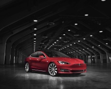 Das Tesla Model S Wallpaper 220x176