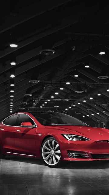 Tesla Model S wallpaper 360x640