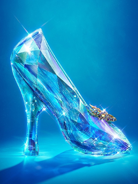 Das Cinderella 2015 Movie Wallpaper 480x640