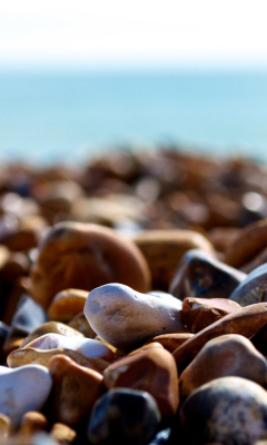 Screenshot №1 pro téma Brighton Beach Stones 240x400