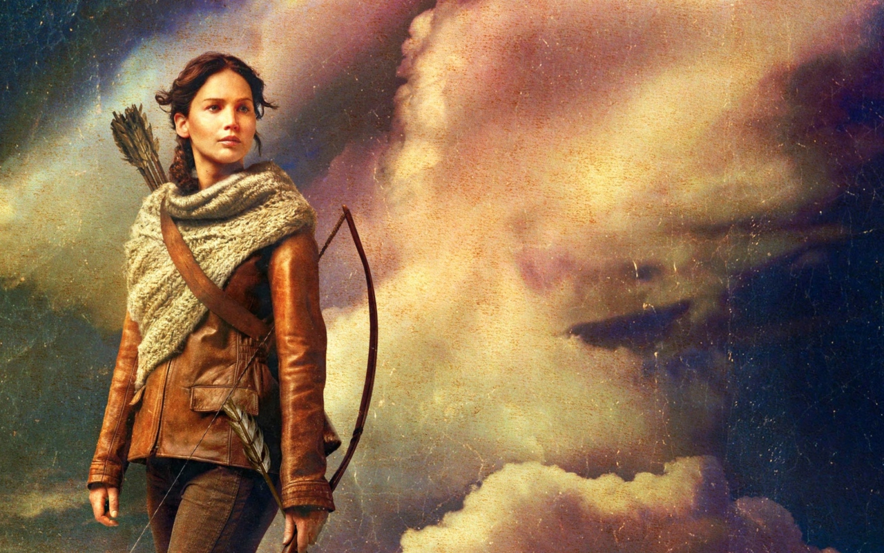 Katniss Everdeen wallpaper 1280x800