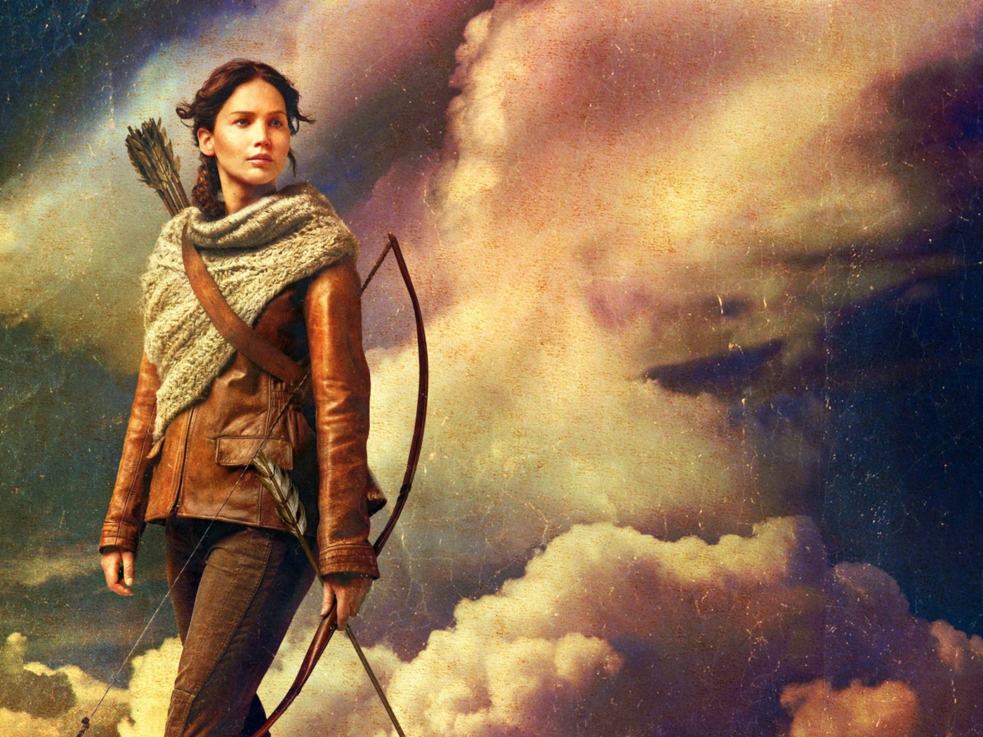 Das Katniss Everdeen Wallpaper 1400x1050
