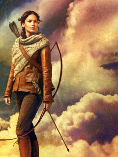 Sfondi Katniss Everdeen 240x320