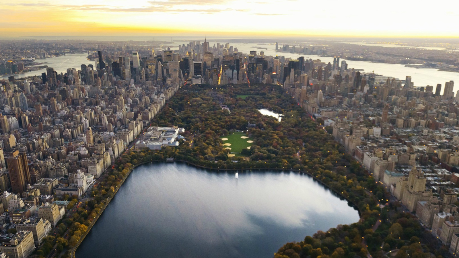 Fondo de pantalla Central Park 1600x900