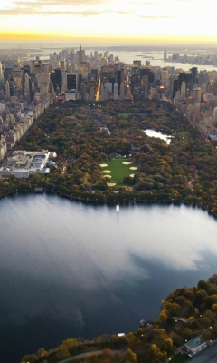 Fondo de pantalla Central Park 240x400