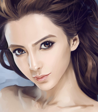 Kostenloses Beauty Face Painting Wallpaper für 1080x1920