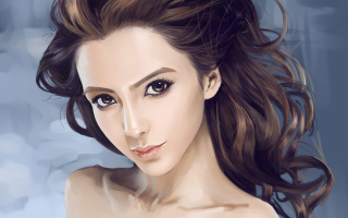 Kostenloses Beauty Face Painting Wallpaper für Android, iPhone und iPad