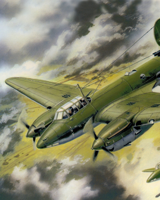 Petlyakov Pe 2 Soviet Bomber - Fondos de pantalla gratis para HTC Pure