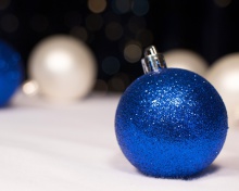 Sfondi Blue Sparkly Ornament 220x176